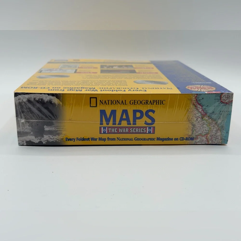 National Geographic Maps The War Series - Special Edition PC CD-ROM New Sealed